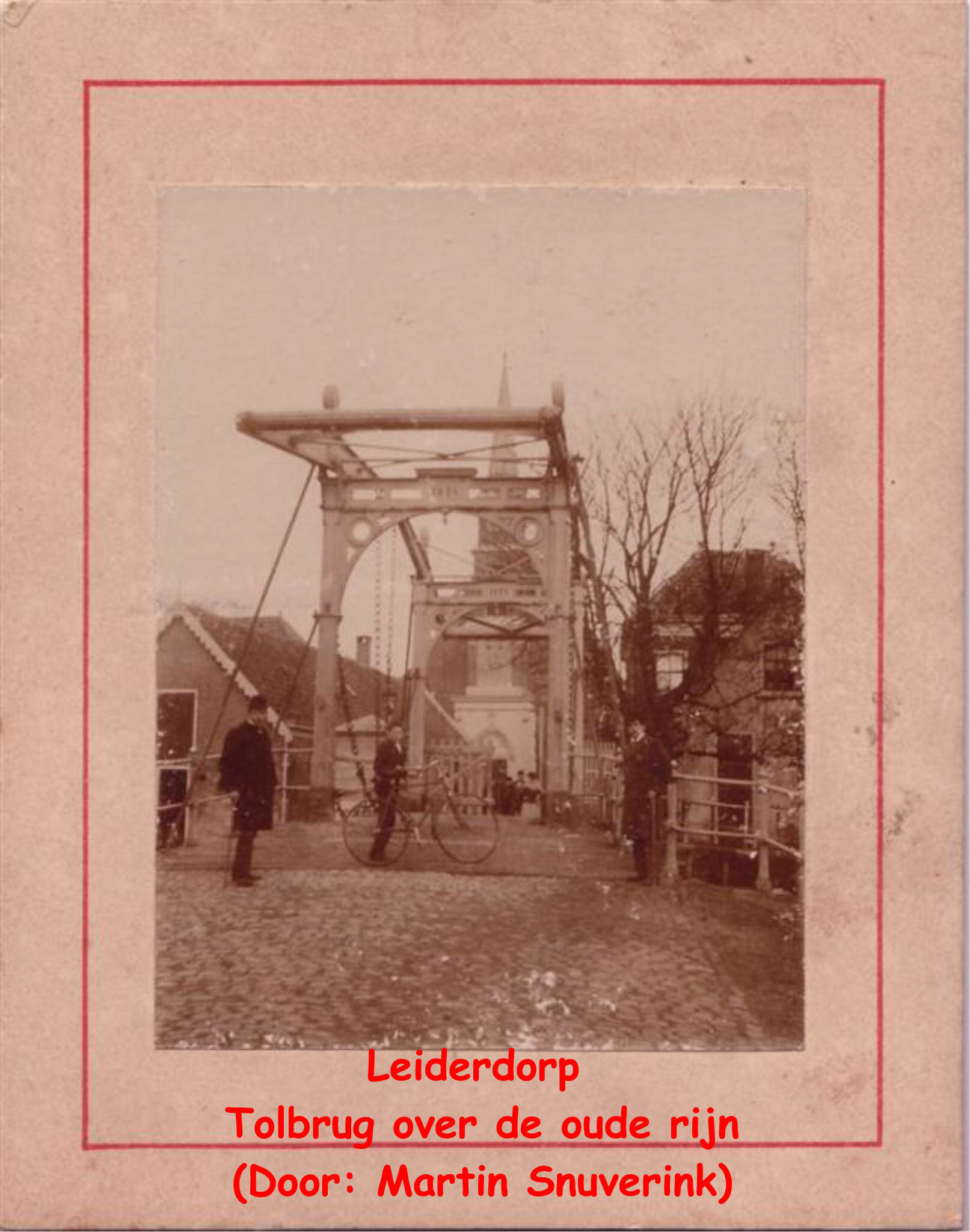 Leiderdorp Tolbrug over de oude rijn (Door: Martin Snuverink)
