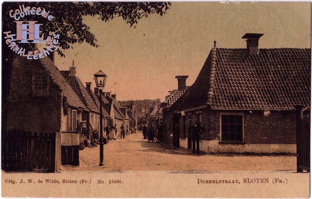Ingang Dubbelstraat ca. 1900