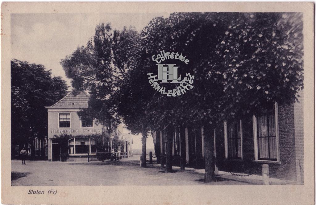 Directeurswoning en Stadsherberg ca. 1910