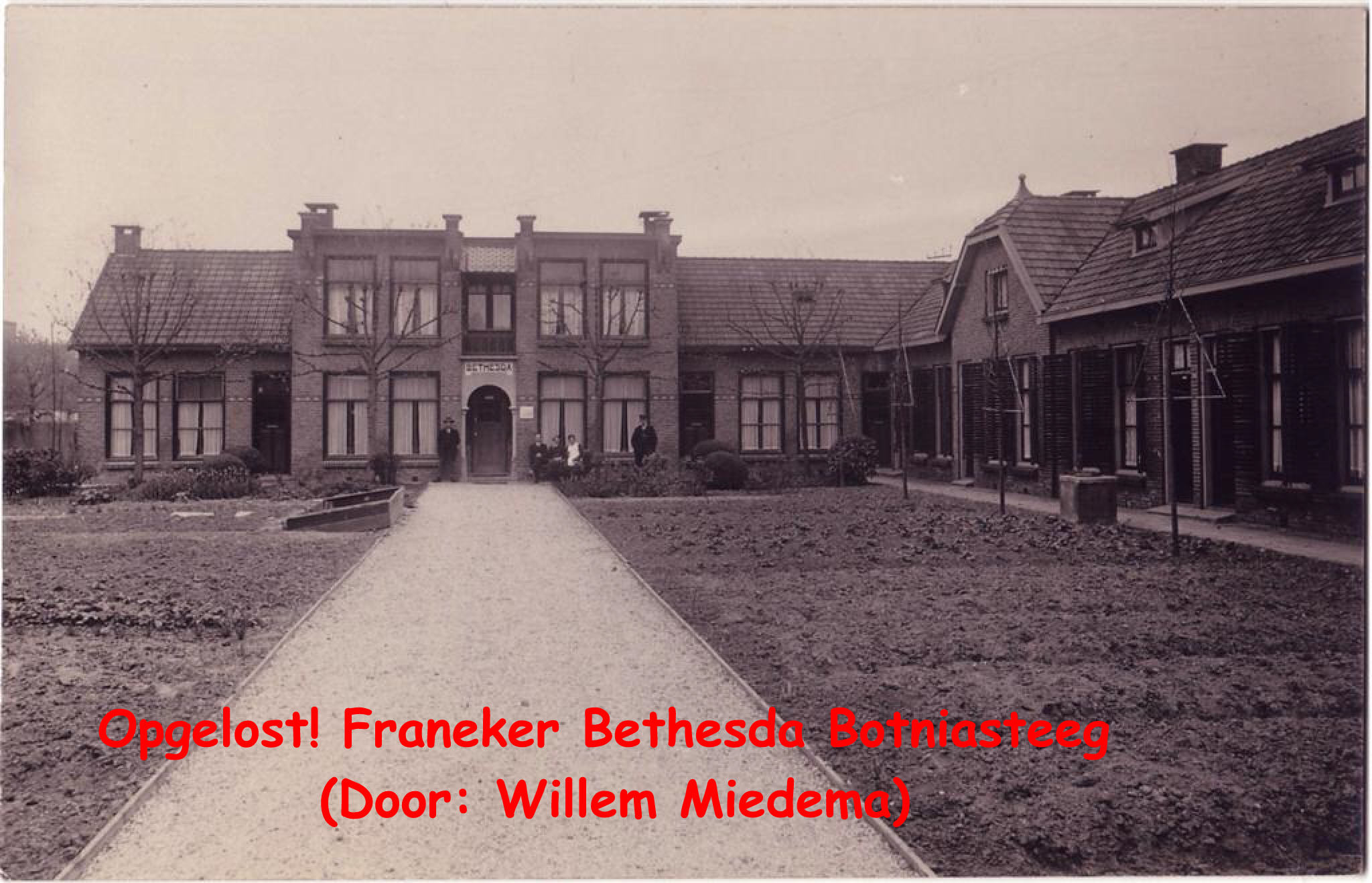 Franeker Bethesda Botniasteeg (Door: Willem Miedema)