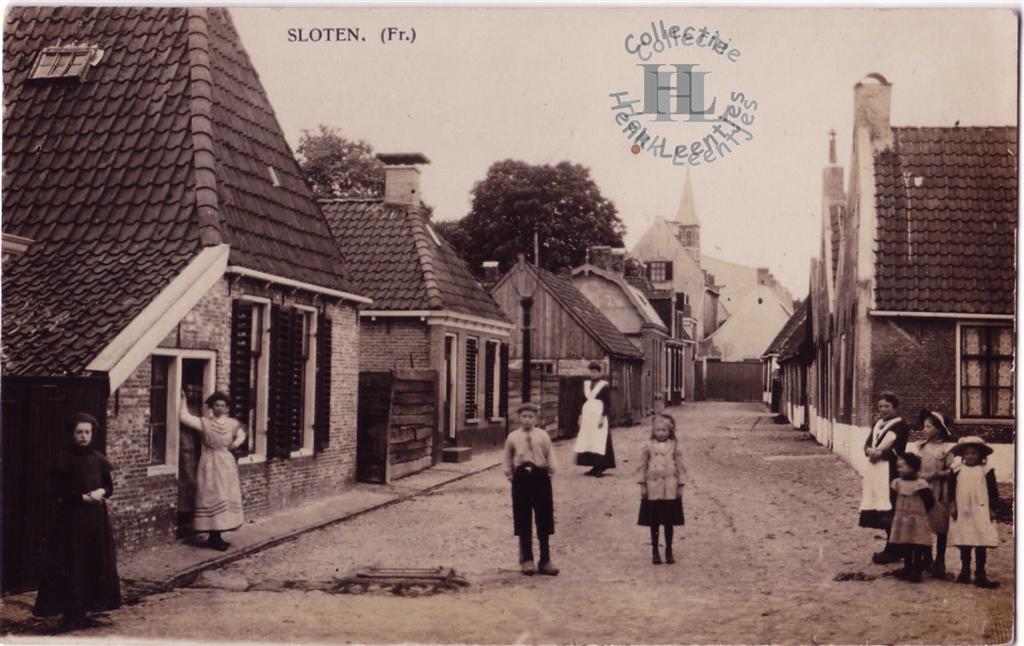 Breedstraat richting oosten ca. 1910